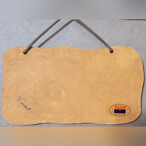 Kokopelli Wall Sign Plaque The Best Is Yet To Come - God of Fertility Southwest - Picture 2 of 5